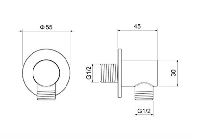 Шланговое подсоединение AQUATEK AQ2456CR фото в интернет-магазине Русалия