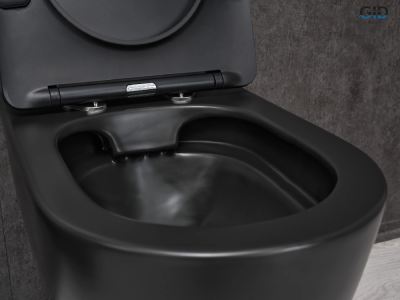 Биде напольное Gid BDN-36BM 21107 черный матовый 56x36.5x42 фото в интернет-магазине Русалия