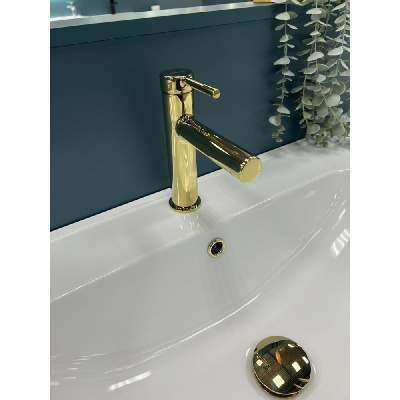 Смеситель для умывальника EXCELLENT Pi AREX.1201GL (золото) фото в интернет-магазине Русалия