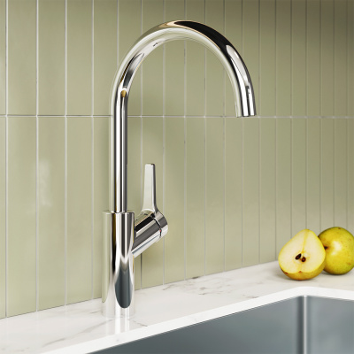 310720000 Eclipse, смеситель для кухни, хром фото в интернет-магазине Русалия