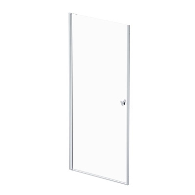 W87G-90-1P-MT Sunny дверь душевая распашн 90x190,серебро, стекло прозрачн Am.Pm фото в интернет-магазине Русалия