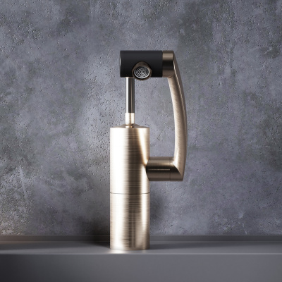 290217264 Arc, смеситель для раковины, никель фото в интернет-магазине Русалия