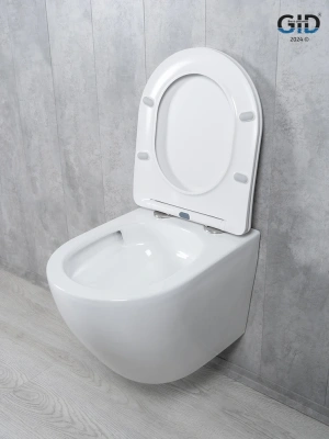 Унитаз подвесной Tornado Gid Tr2122TF 62258Y белый 49x36x36 фото в интернет-магазине Русалия