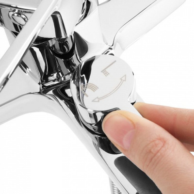 Смеситель для ванны Milardo Atlantic (ATLSBC0M02) фото в интернет-магазине Русалия