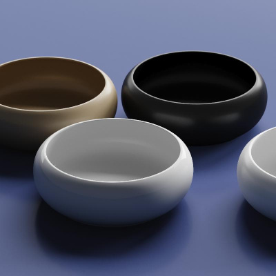 Умывальник чаша накладная круглая Element 360*360*120мм CN6050 Ceramica Nova фото в интернет-магазине Русалия