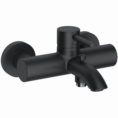 Смеситель для ванны BOZZ BLACK 386913976 черный KLUDI фото в интернет-магазине Русалия