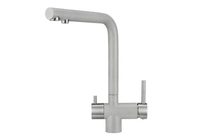 Смеситель для кухни GRANULA (2305, БАЗАЛЬТ) фото в интернет-магазине Русалия