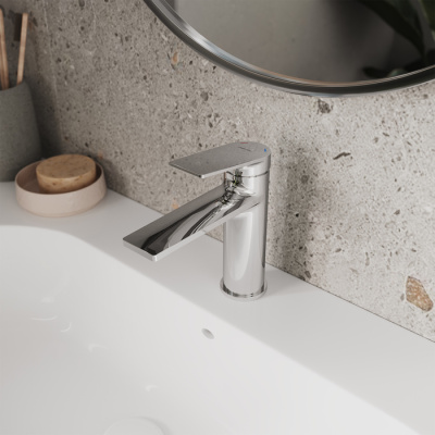 Смеситель для умывальника Milardo Azure глянцевый хром (AZUSB00M01) фото в интернет-магазине Русалия