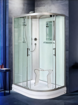 Душевая кабина WERRA 1201 L 90*120*217 10000003234 WeltWasser фото в интернет-магазине Русалия