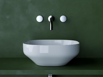 Умывальник чаша накладная квадратная Element 380*380*150мм CN5032 Ceramica Nova фото в интернет-магазине Русалия