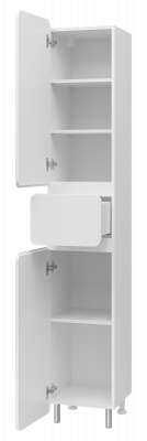 Шкаф - пенал Чегет 35 левый П-Чег-05035-01-1ЯЛ Misty фото в интернет-магазине Русалия