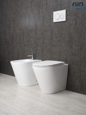 Биде напольное Gid BDN-30 21104 белый 51.5x36.5x43 фото в интернет-магазине Русалия