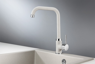 Смеситель для кухни GRANULA (0041, БАЗАЛЬТ) фото в интернет-магазине Русалия