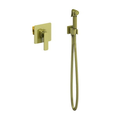 Смеситель встроенный с гигиеническим душем Timo Torne (4389/02SM antique) фото в интернет-магазине Русалия