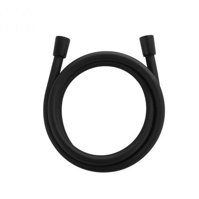 Шланг для душа в силиконовой оплётке 800 мм WONZON & WOGHAND, Черный матовый (WW-RG01-800-MB) фото в интернет-магазине Русалия