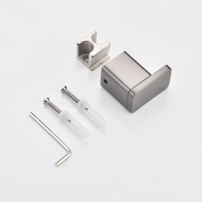 Крючок для ванной комнаты Raglo R301.05.09, графит фото в интернет-магазине Русалия