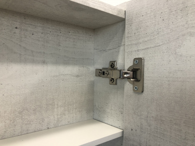 COMFORTY. Зеркало-шкаф "Прага-60" дуб белый фото в интернет-магазине Русалия