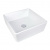 BOND S54-390 Раковина накладная квадратная 40*40*14см белая фото в интернет-магазине Русалия