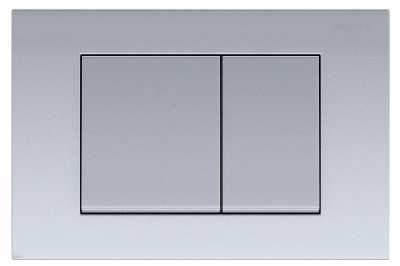 Клавиша смыва KDI-0000011 хром матовый Aquatek фото в интернет-магазине Русалия