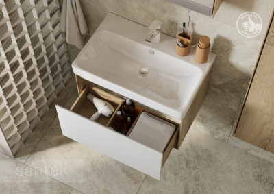 Раковина Santek Адриана 70 отверстие под смеситель 1WH501628 фото в интернет-магазине Русалия