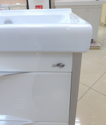 Тумба Фест 60 с раковиной Sanita Luxe Fest 60 Misty фото в интернет-магазине Русалия