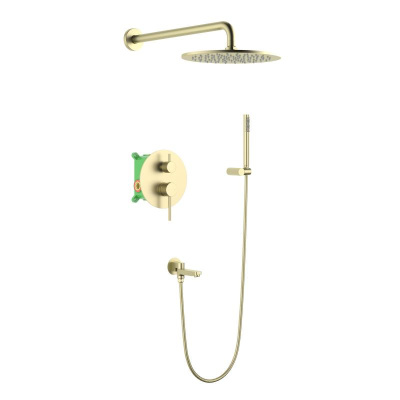 Душевая система Timo встроенная золото матовое Saona (SX-2379/17SM) фото в интернет-магазине Русалия