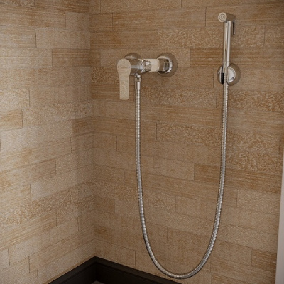 Гигиенический душ наружнего монтажа TITANIUM 1843S Ramon Soler фото в интернет-магазине Русалия