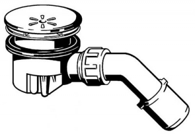 Сифон для душевого поддона Tempoplex 364786 Viega фото в интернет-магазине Русалия