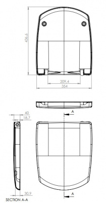 Сиденье дюропласт с микролифтом для унитаза Carina DS-CARINA-DL Cersanit фото в интернет-магазине Русалия