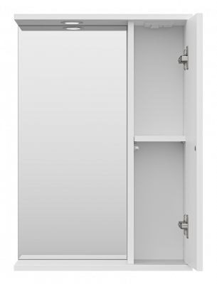 Зеркальный шкаф Лира 50 правый П-Лир04050-013П Misty фото в интернет-магазине Русалия