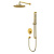 Система для душа скрытого монтажа WHITECROSS Y YSET05GL (золото) фото в интернет-магазине Русалия
