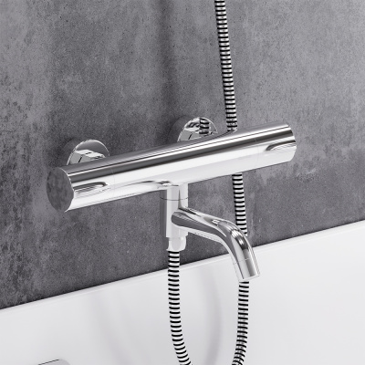 363000000 Scandinavian Pure термостатический смеситель для ванной - душа, хром фото в интернет-магазине Русалия