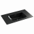 Умывальник накладной прямоугольный (цвет Черный Матовый) Element 810*465*180мм CN7005MB Ceramica Nova фото в интернет-магазине Русалия