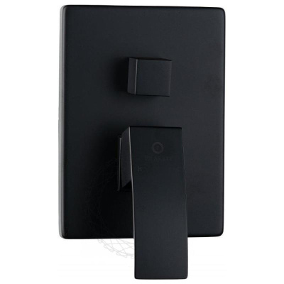 Душевая система встраиваемая FILARETE Waterfall FL1012BL, черный фото в интернет-магазине Русалия