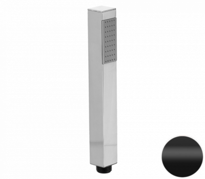 Ручной душ Remer 317SSNOX, черный матовый фото в интернет-магазине Русалия