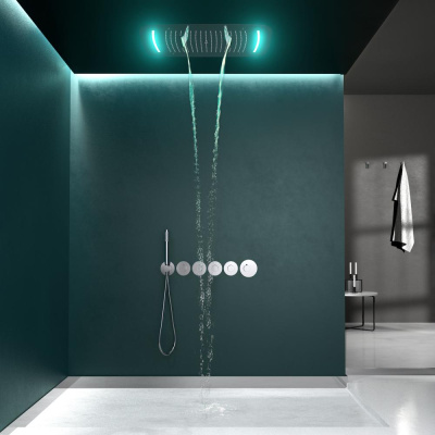 Душевая система встроенная с термостатом Timo Saona хром (SX-2319/00SM) фото в интернет-магазине Русалия