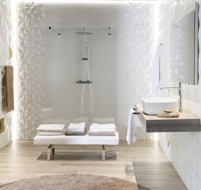 Термостатический смеситель для ванны наружнего монтажа с каскадным изливом TZAR 343901S Ramon Soler фото в интернет-магазине Русалия