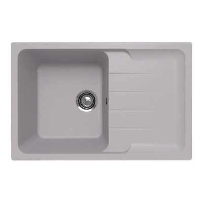 Кухонная мойка Ulgran Quartz Gerda 780-04, платина фото в интернет-магазине Русалия