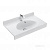 Раковина AQUATON Отель 3/80 белая с навесами 1A70063NOT010 фото в интернет-магазине Русалия