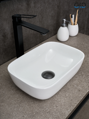 Раковина накладная Gid N1334 фото в интернет-магазине Русалия