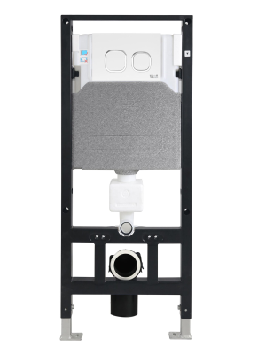 AMBERG 506 WT Инсталляция для унитаза. Белая кнопка WeltWasser фото в интернет-магазине Русалия