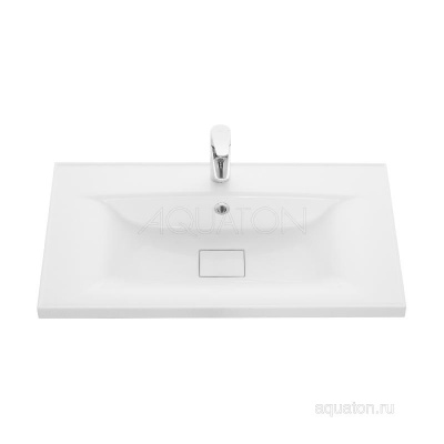Раковина AQUATON Айрис M 800 белая 1A73263KAG010 фото в интернет-магазине Русалия