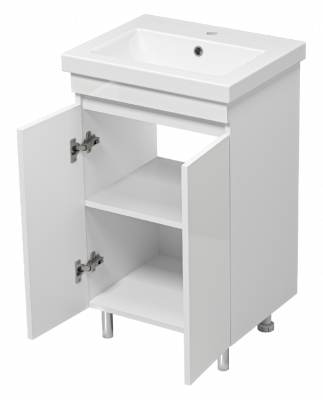 Тумба Енисей 50 с раковиной Cersanit Como 50 Misty фото в интернет-магазине Русалия