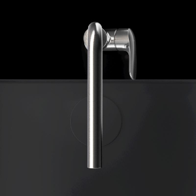 F8005011 Like, смеситель для кухни L-образный излив, сатин, шт. фото в интернет-магазине Русалия