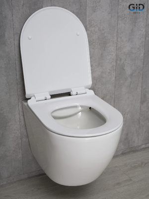 Унитаз подвесной Gid Tr2122b 62256Y белый 53.5x36x35 фото в интернет-магазине Русалия