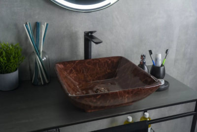 Раковина накладная Gid Mnc182 фото в интернет-магазине Русалия