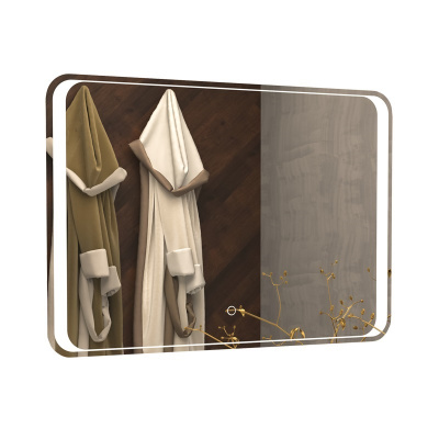 Зеркало AZARIO Valeria 800х600, влагостойкое, c подсветкой и диммером (CS00064487) фото в интернет-магазине Русалия