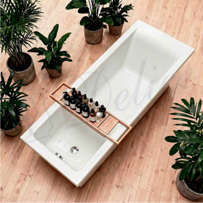 Ванна из литьевого мрамора Delice Diapason 160х70 глянцевая DLR330004-G фото в интернет-магазине Русалия