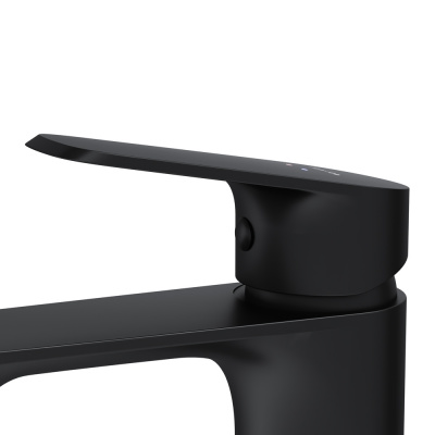 F8F02122 Func, смеситель для умывальника, черный фото в интернет-магазине Русалия