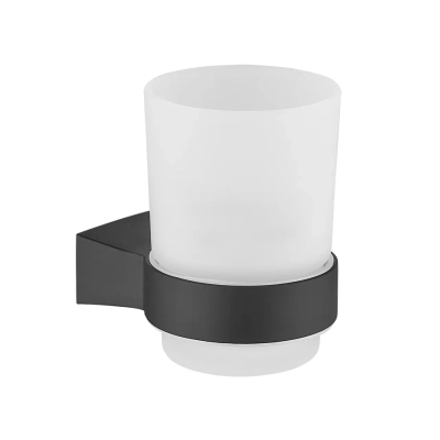 Стакан для ванной комнаты Shevanik SG5712H, черный фото в интернет-магазине Русалия